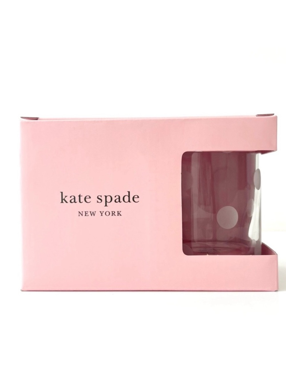 Kate Spade x Lenox Pearl Place Etched Whiskey Glasses Set of (2) NIB